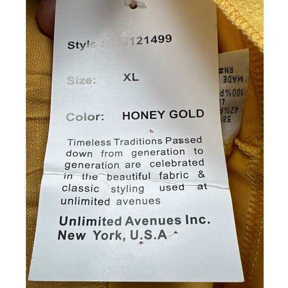 Vintage King Road Womens Maxi Skirt Size XL Honey Gold Style#5121499 - Picture 8 of 8